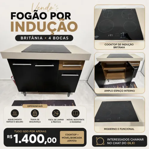 FOGÃO POR INDUÇÃO