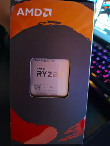 Placa mãe A520M-A Pro + Processador Ryzen 5 5500