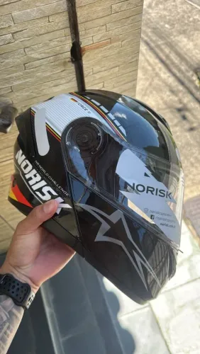 Capacete Noriski Alemanha articulável lacrado