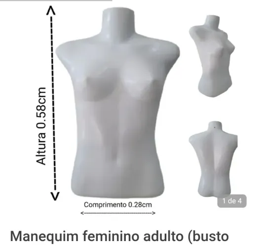 Vendo 2 Bustos expositor feminino