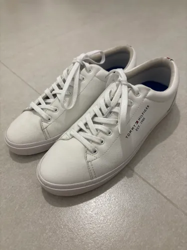 Tênis Tommy Hilfiger Branco Original Est. 1985 Masculino