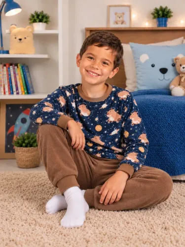 Conjunto quentinho capivara 8 anos