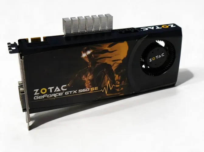 Placa de vídeo GTX 560 SE 1Gb modificada funcionando