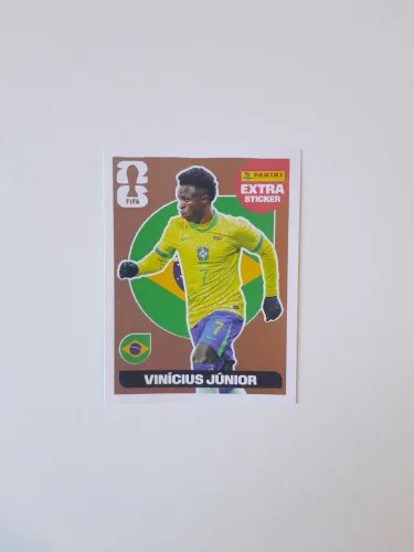 FIGURINHA - EXTRA STICKER - VINICIUS JUNIOR