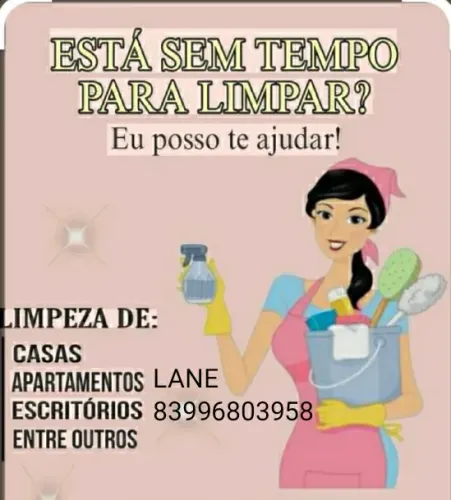 Serviços de faxina em geral