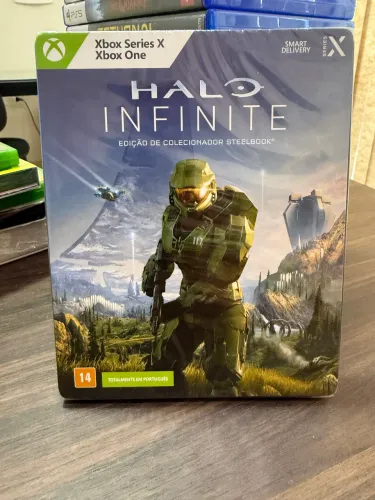 Halo infinite edição de colecionador steelbook Xbox 