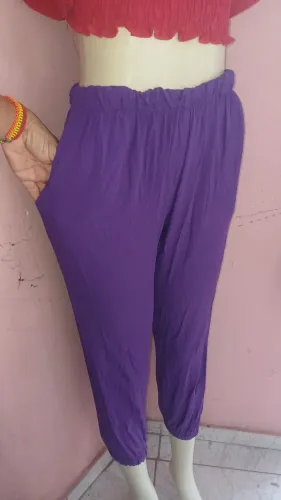 Calça de viscose