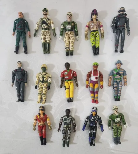Boneco Lanards Gi Joe Anos 80