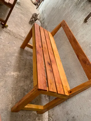 Banco rústico 