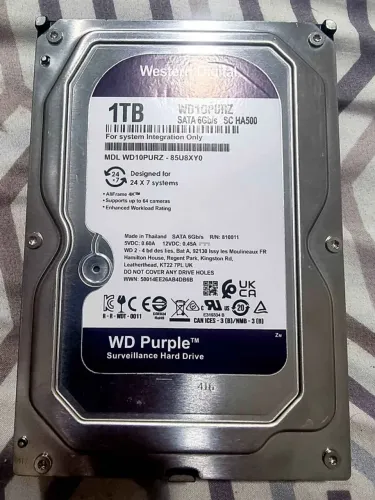 Western Digital Purple para CFTV - Alta Durabilidade
