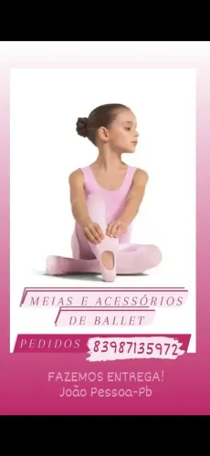 Ballet roupas e acessórios