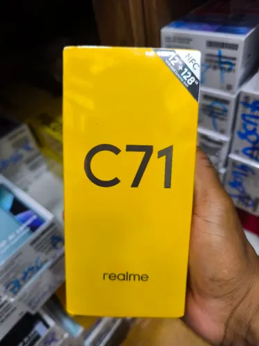 Realme C71 128GB. Novo lacrado com garantia de 01 ano!