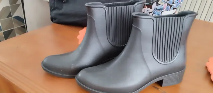 Bota Chuva Feminina Cano Curto