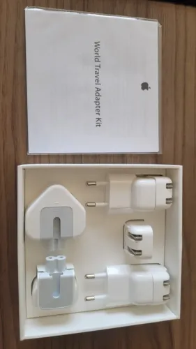 Kit adaptadores Apple original (World Travel Adapter Kit)