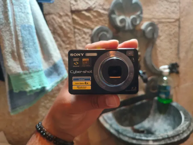 Câmera cybershot sony vintage