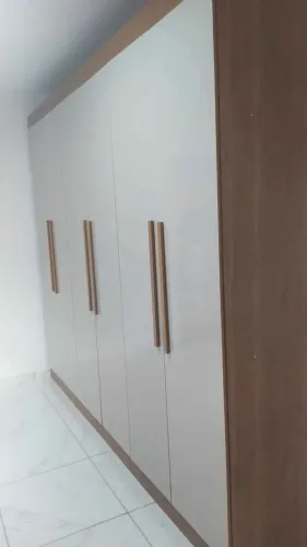 Guarda Roupa Casal 100%MDF 6 Portas e 2 Gavetas Milão Novo Direto da Fabrica 