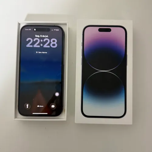 iPhone 14 Pro 256GB Roxo - Excelente Estado