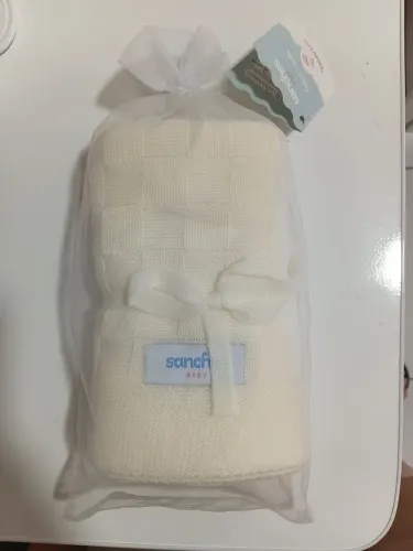 Manta Bebê amarela nova