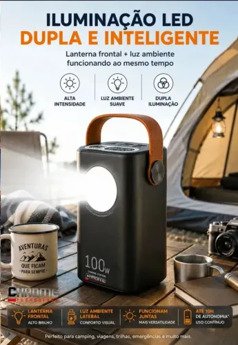 Power Bank 60.000mah 100w Carregador Notebook Starlink Mini