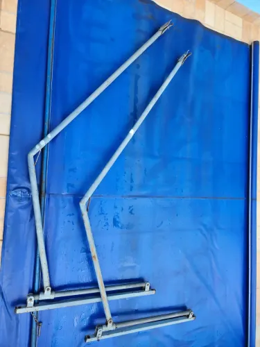 02 suportes para toldo 