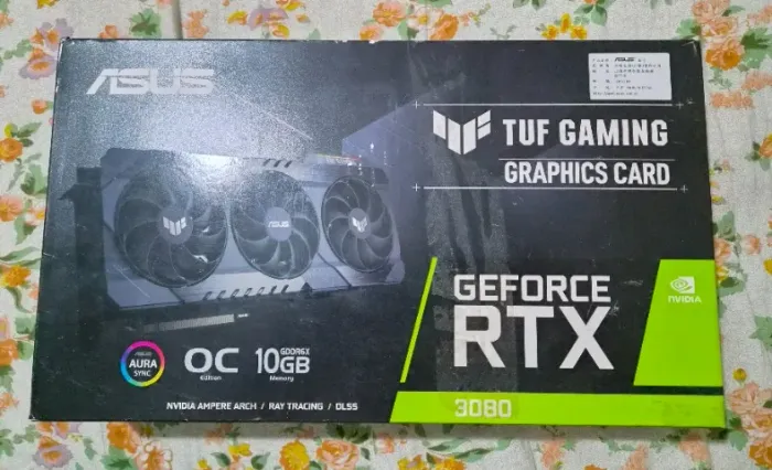 Asus Geforce Rtx 3080 Tuf + Ptm7950 + Thermal Pads Gelid Ultimate