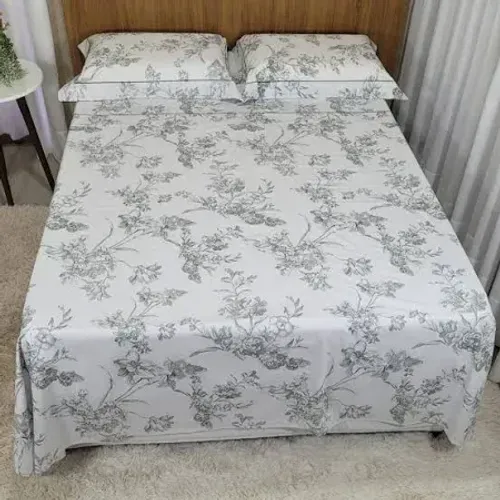 jogo de cama queen musgo imperial 4 peças 