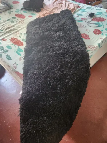 Tapete felpudo preto