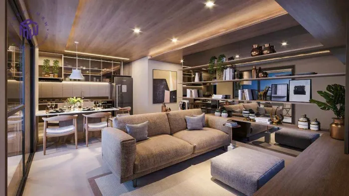 Apartamento com 1 dormitório à venda, 49 m² por R$ 565.000,00 - Além Ponte - Sorocaba/SP