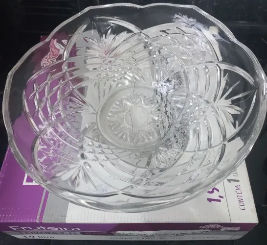 Fruteira Cristal