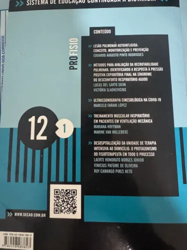 Livro PROFISIO fisioterapia em terapia intensiva adulto