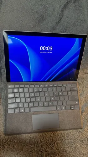 Microsoft Surface Pro 7 i7-1065G7 16GB RAM SSD 512GB Win11 Type Cover Prata