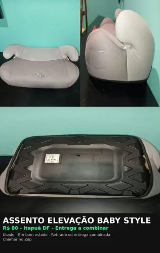 ASSENTO DE ELEVAÇÃO BABY STYLE