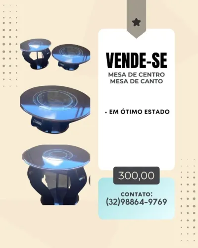 Mesa de Centro e Canto