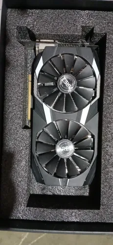 Placa de vídeo Asus rx580 usada