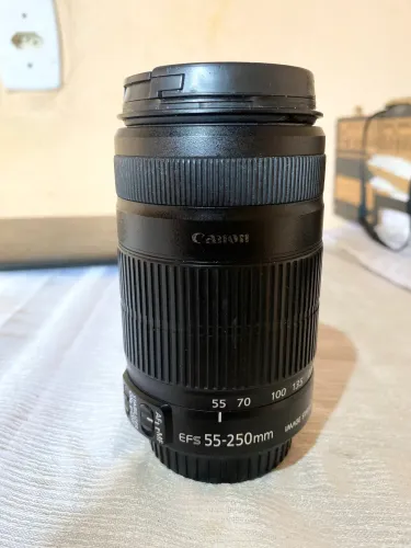 Vende-se lente canon 55-250