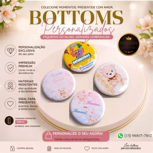 Bottoms personalizado