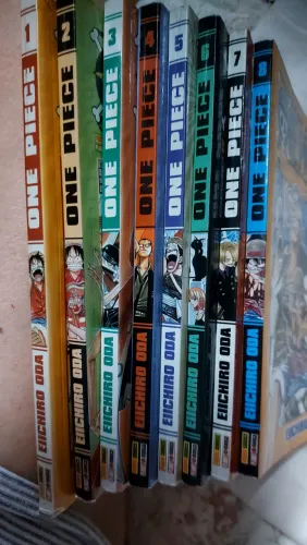 One Piece - volumes do 1 ao 8
