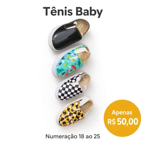 Tenis Baby 18/19 ao 24/25