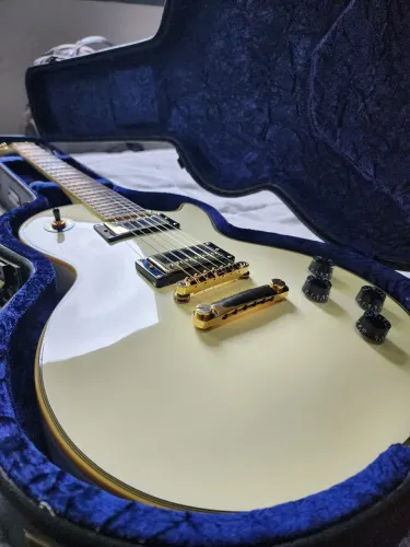 Epiphone Les Paul Custom Pro 2012 Alpine White / Creme - Impecável