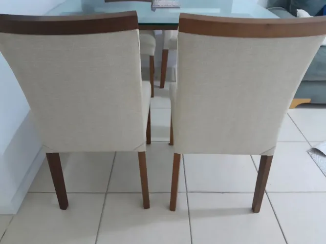 Cadeiras estofadas