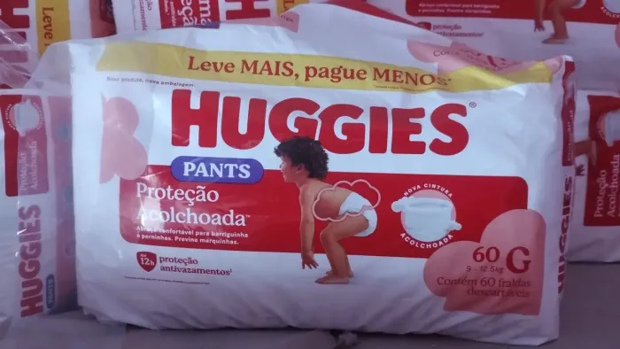 Fralda Huggies G 60 (shortinho)