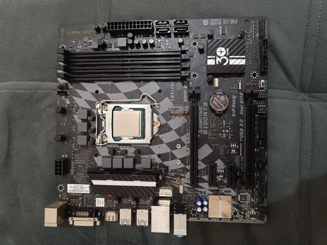 Placa mãe + Processador i3 6100