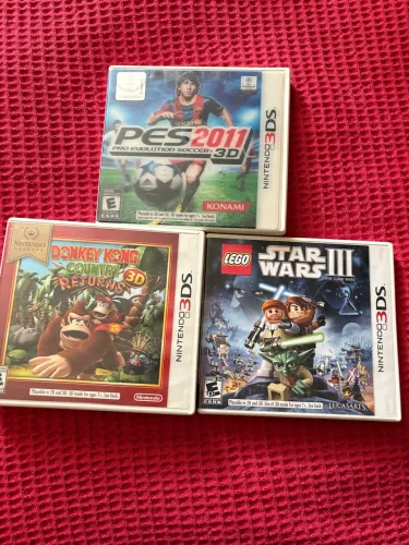 Lote de jogos 3DS