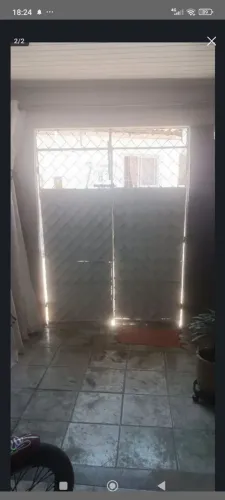 Portão de ferro 2,20 altura já com a bandeira 1,60 de largura