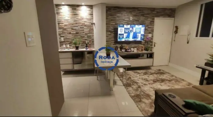 Apartamento á venda na encruzilhada/santos-sp