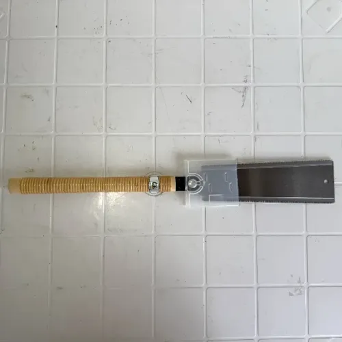 NOVO - Serrote Japonês ZetSaw Ryoba Duplo 250mm Profissional NF