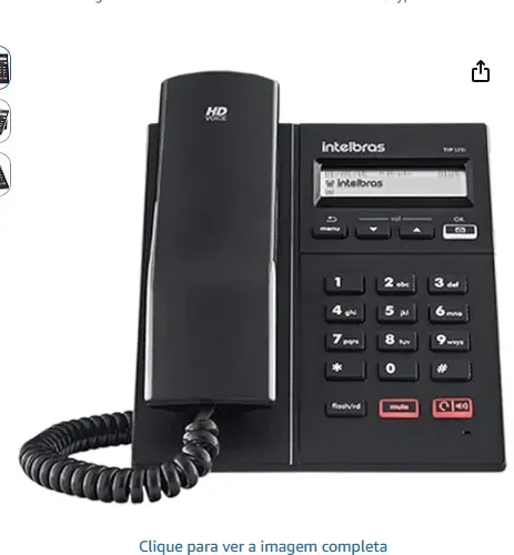Telefone Tip 125i Intelbras VoIP