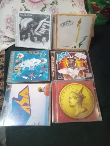 Lote 6 CD Asa de Águia Axé primeiro Lenda Reclamando de que Mundo Não Acabou Folia