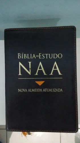 Bíblia de Estudo NAA Tamanho Grande 17X24 I Mais Barato Do Que a Média