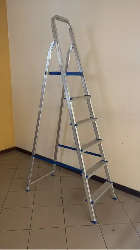 Escada 5 degraus alumínio